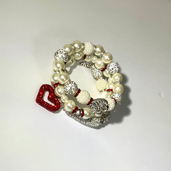Heart 2 Heart Bracelet Set