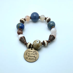 Love You To The Moon Bracelet