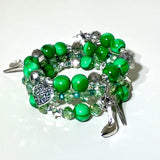 Green with Envy Wrap Bracelet