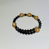 Black Pharaoh Wrap Bracelet