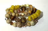 Yellow Fever Stacked Bracelet Set