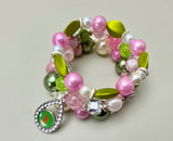 Alpha Kappa Alpha Bracelet Set