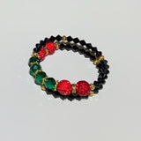 Black Empress Wrap Bracelet