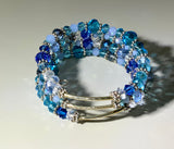 Blue Paradise Wrap Bracelet