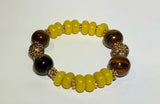 Yellow Fever Stacked Bracelet Set