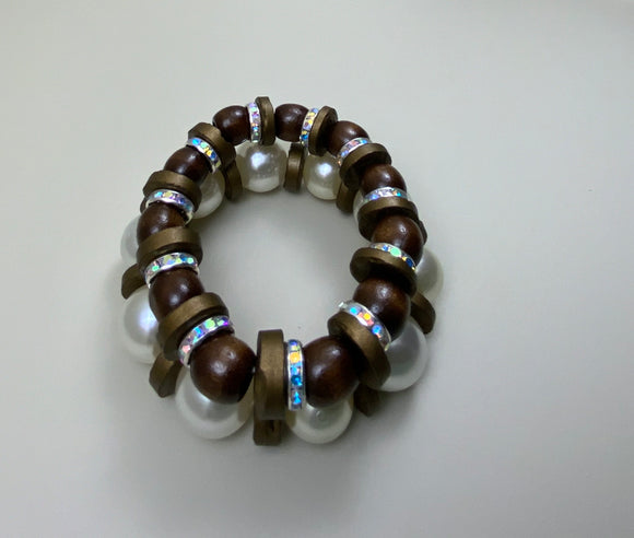 Ebony & Ivory Bracelet Set