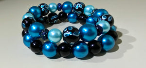 Blue Night Bracelet Set