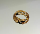 Brown Beauty Wrap Bracelet