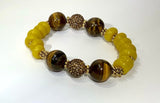 Yellow Fever Stacked Bracelet Set