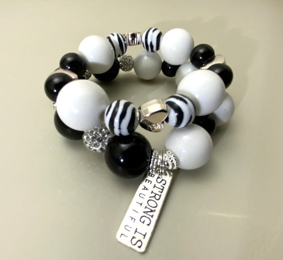 Strong is Beautiful Bracelet Set