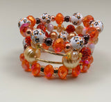 Pumpkin Spice Bracelet Set