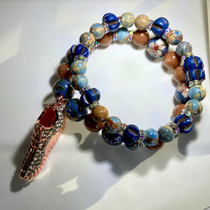 Stepping Forward Beaded Bracelet Set