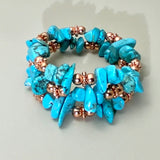 For the Love of Turquoise Wrap Bracelet